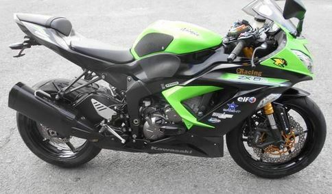 KAWASAKI NINJA ZX-6R 2014 BOLT FLANGED 10X65 92154-0312 engine