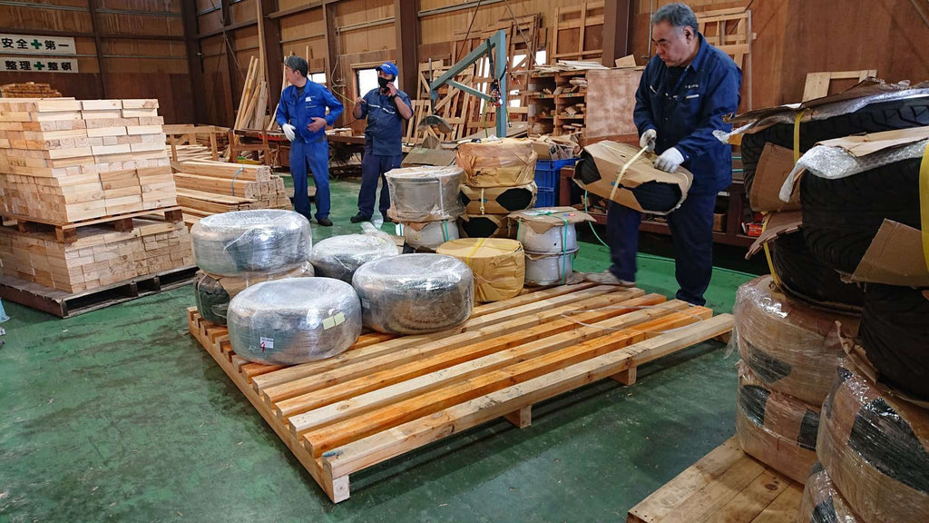 Bulk Pallets for container shipping