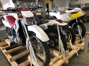 Motorcycle palette ready to go , world wide shipping.
