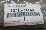 TOYOTA ALTEZZA SXE10-AEFVF BEAMS 3SGE EXHAUST VALVE 13715-74140 MANUAL GEARBOX