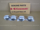 KAWASAKI GPZ750R ZX750G CARB HOLDER SET 16065-1112 INSULATOR RUBBER BOOT moto4u