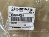 KAWASAKI NINJA ZX-10R 11-15 RESERVOIR 43078-0068 radiator overflow tank spares