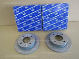 FRONT BRAKE DISC ROTOR SET FOR MITSUBISHI MINICAB U61T U61TP U61V U62T U62TP jdm