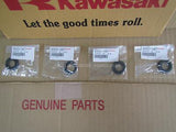 KAWASAKI KLR250 KL250-D16 WASHER SET X4pcs CYLINDER HEAD COVER 92022-1487 parts