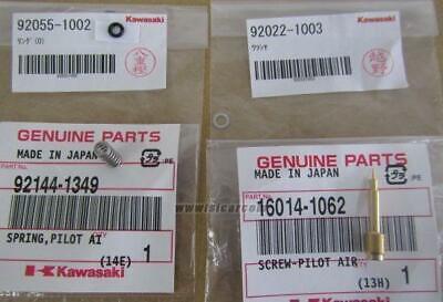 KAWASAKI ZXR400H1 H2 PILOT AIR SCREW REPLACEMENT SET 16014-1062