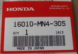 HONDA CBR400RG CBR400RH-YA AERO NC23 ONE BIKE CARB GASKET SET 16010-MN4-305 HOLA