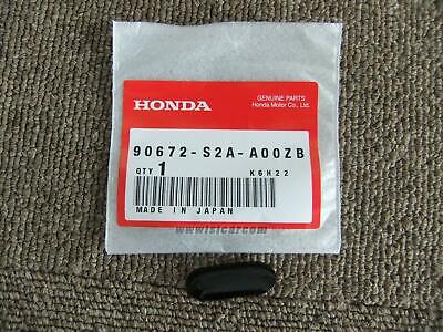 HONDA S2000 AP1 CAP LICENSE PLATE BERLINA BLACK 90672-S2A-A00ZB GENUINE JDM PART