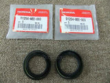 HONDA VT1300CX 2010-2022 DUST SEAL X2 PCS REAR WHEEL 91254-MEE-003 spare parts