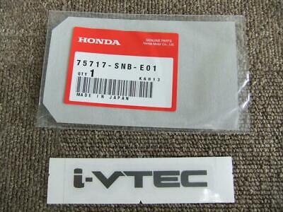 HONDA CIVIC 2006-2010 STICKER (I-VTEC) 75717-SNB-E01 GENUINE JDM PARTS DIRECT 2U