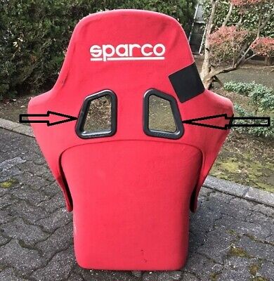 HOLDER SET FOR SHOULDER BELT HOLES FOR SPARCO FULL BUCKET SEAT racing 401-56794