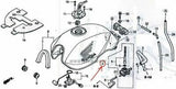 HONDA CB400SF X Y F1 F2 F3 NC39 FUEL AUTO COCK 16950-MCE-023 Доставка по России!