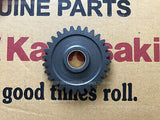 KAWASAKI D-TRACKER 250 LX250E GEAR SPUR IDLE 28T 59051-1120 kickstarter parts 4U