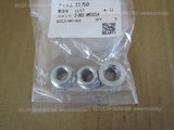HONDA CR-Z ZF1 EXHAUST SILENCER NUT SELF LOCK 10MM SET X3pc 90212-SA5-003 hybrid