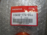 HONDA MOTOCOMPO NCZ50 AB12 LENS FRONT BLINKER 33402-170-003 turn signal winker