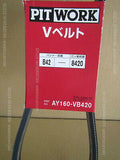PITWORK V BELT FOR MITSUBISHI DELICA TRUCK L039G AY160-VB420