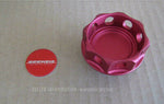 SEEKER ULTRA LIGHT WEIGHT OIL FILLER CAP RED OIL-FIL-RED