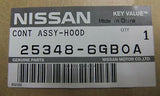 NISSAN FAIRLADY 370Z Z34 CONTROLLER ASSY-HOOD 25348-6GB0A bonnet pop up spares