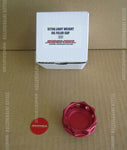 SEEKER ULTRA LIGHT WEIGHT OIL FILLER CAP RED OIL-FIL-RED