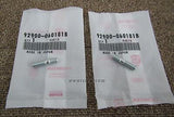 HONDA MOTOCOMPO NCZ50 AB12 EXHAUST MANIFOLD STUD BOLT X2 PCS 92900-060181B SCOOT