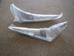 CARBON CANARDS SET FR BUMPER for MITSUBISHI LANCER EVO6 CP9A 4G63 LANC-EVO6-R01