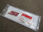 HONDA CIVIC 2 DOOR 1999-2000 EMBLEM REAR (SI) 75723-S02-A11ZB ORIGINAL JDM PARTS