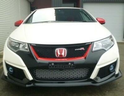 HONDA CIVIC TYPE R 2.0L FK2 GARNISH FRONT BUMPER FACE 71102-TV0-E50 genuine part