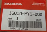 HONDA CBR250RR MC22 GASKET SET A 16010-MY9-000 FOR ONE CARBURATOR carburador 2U!