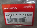 HONDA NSX NA1 GARNISH, L. REAR PILLAR *NH84L* HALF BLACK 84181-SL0-A00ZC