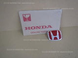 GENUINE ITEM ! HONDA INTEGRA TYPE R DC5 REAR RED H EMBLEM 75701-S6M-Z01 K20A