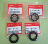 HONDA CBR400RR2 NC29 FRONT WHEEL BEARING AND DUST SEAL SET 91054-MN8-741 JAPON