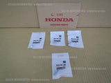 HONDA 1993 VFR750F AC SCREW SET X4PCS (AIR FILTER PAN INSIDE 4X19) 90141-ML7-000