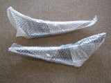 CARBON CANARDS SET FR BUMPER for MITSUBISHI LANCER EVO6 CP9A 4G63 LANC-EVO6-R01