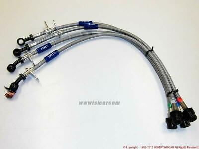 FEEL'S STAINLESS STEEL MESH BRAKE LINE FOR HONDA NSX NSX-R NA1 NA2 NSX-BRLINE-01