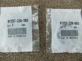 HONDA CBR600RR PC40 OIL SEAL 28X42X7 X2 PCS FRONT WHEEL AXLE 91257-230-003 JAPAN