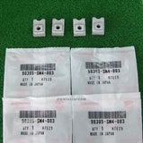 HONDA CR-V RD5 RD8 NUT CLIP (6MM) SET X4pc 90305-SM4-003 front fender metal fit