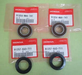 HONDA RVF400 NC35 FRONT WHEEL BEARING AND DUST SEAL SET 91054-MN8-741 para moto