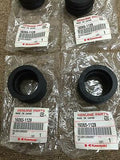 KAWASAKI GPZ400R ZX400D CARB HOLDER SET 16065-1129 INSULATOR RUBBER BOOT SALUDOS