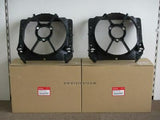 HONDA NSX NSX-R NA1 NA2 SHROUD COMP AIRCON FAN CONDENSER X2 SET 80160-SL0-A01 !