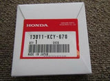HONDA XR400R 2002 JH2NE03U RING SET 13011-KCY-670 motorkerékpár alkatrészek 4U!