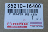 HINO RANGER FD2JDB FRONT BUMPER WHITE S5210-16400 repuestos para camiones TRUCK