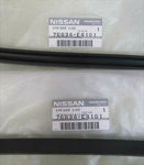 DATSUN 240Z 260Z 280Z FAIRLADY Z S30 WEATHERSTRIP SET SIDE WINDOW 76834-E4101