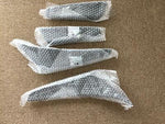 CARBON DOUBLE CANARDS SET M for MITSUBISHI LANCER EVO5 CP9A LANC-EVO5-D01 jdm 4U