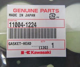 KAWASAKI BALIUS ZR250A CYLINDER HEAD GASKET 11004-1224 HOLA! HABLO ESPANOL! JDM