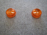 HONDA MOTOCOMPO AB12 LENS X2 pc FRONT BLINKER 33402-170-003 COMBINED SHIPPING OK