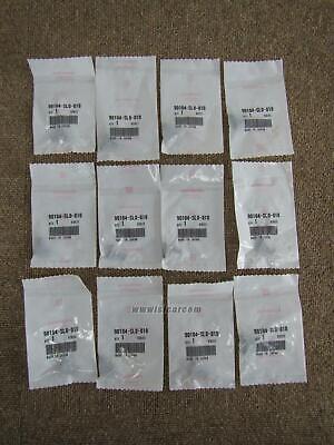 HONDA NSX NSX-R NA1 NA2 BOLT BUMPER PLATE 5X17 SET OF X12pc 90104-SL0-010 JDM