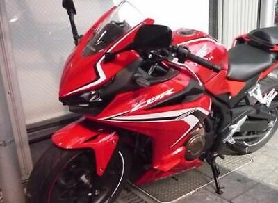 HONDA CBR400R NC56 2020 HANDLEBAR L. 53150-MKP-J00 repair fall down bike fixYa