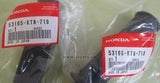 HONDA NSR250R SE SP MC21 RUBBER GRIP SET HANDLEBAR 53166-KT8-710 53165-KT8-710