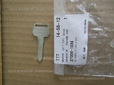 KAWASAKI KLR650 KL650A 1999 KEY BLANK 27008-1034 genuine bike parts motorbike