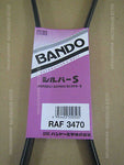 BANDO FAN BELT RAF3470 JAPANESE LOW PRICE REPLACEMENT AFTERMARKET PARTS JDM 2U