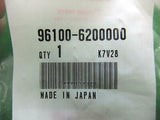 HONDA CBR400RR NC29 BEARING RADIAL BALL (6200) CLUTCH 96100-62000-00 gullarm JDM